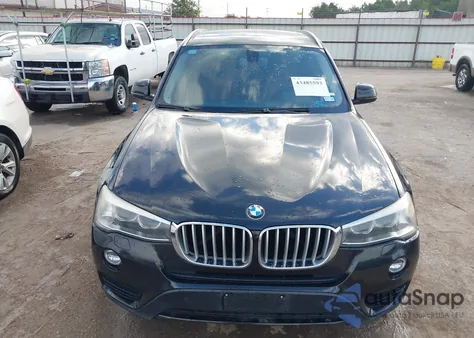 2015 BMW X3 xDrive28I from USA, damaged, VIN 5UXWX9C59F0D50478